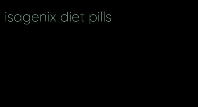 isagenix diet pills