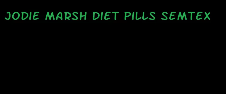 jodie marsh diet pills semtex