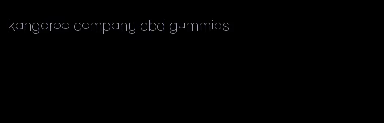 kangaroo company cbd gummies