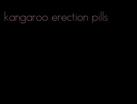 kangaroo erection pills