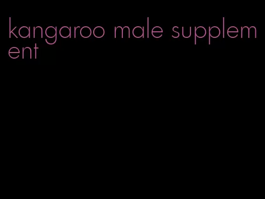 kangaroo male supplement