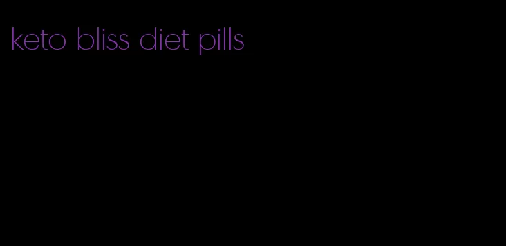 keto bliss diet pills