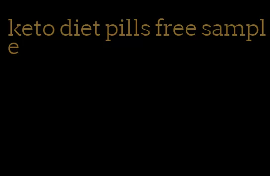 keto diet pills free sample