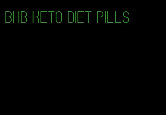 bhb keto diet pills