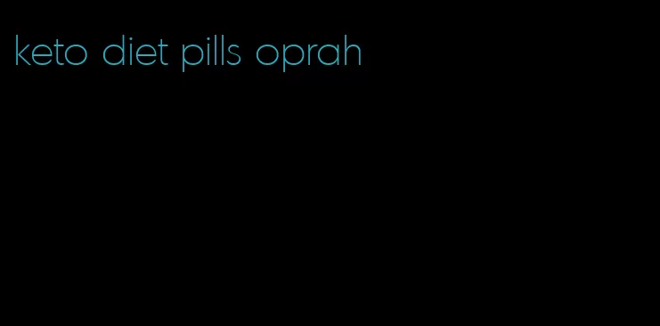 keto diet pills oprah