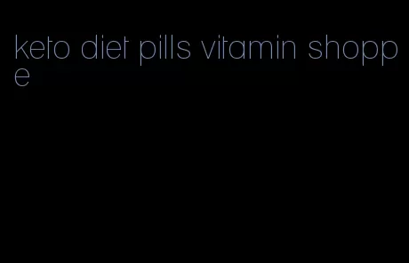 keto diet pills vitamin shoppe