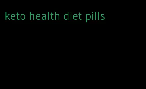 keto health diet pills