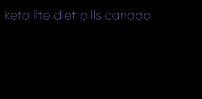 keto lite diet pills canada