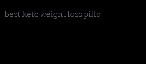 best keto weight loss pills