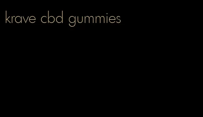 krave cbd gummies