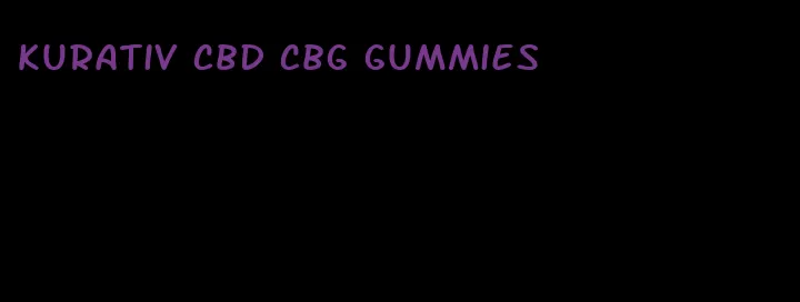 kurativ cbd cbg gummies