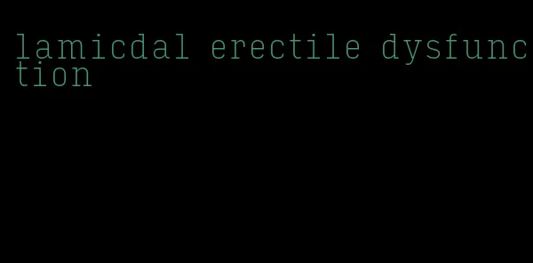 lamicdal erectile dysfunction