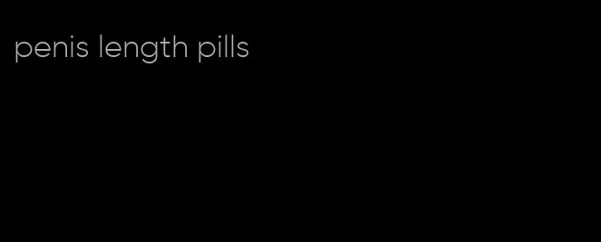 penis length pills