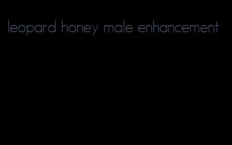 leopard honey male enhancement