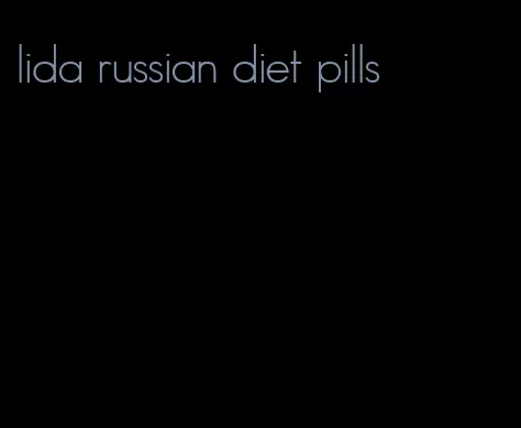 lida russian diet pills