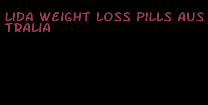 lida weight loss pills australia