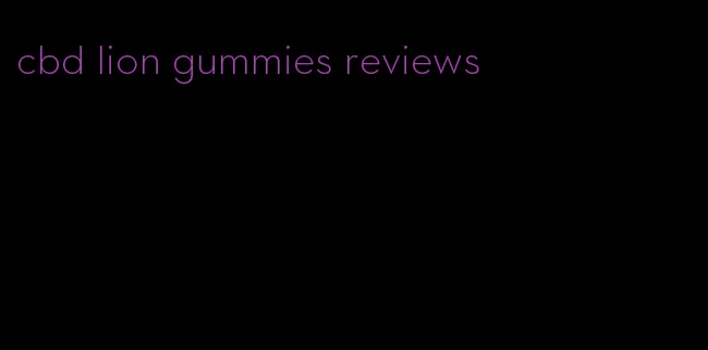 cbd lion gummies reviews