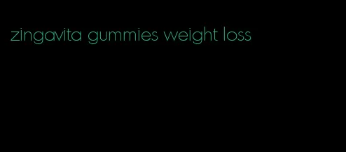 zingavita gummies weight loss