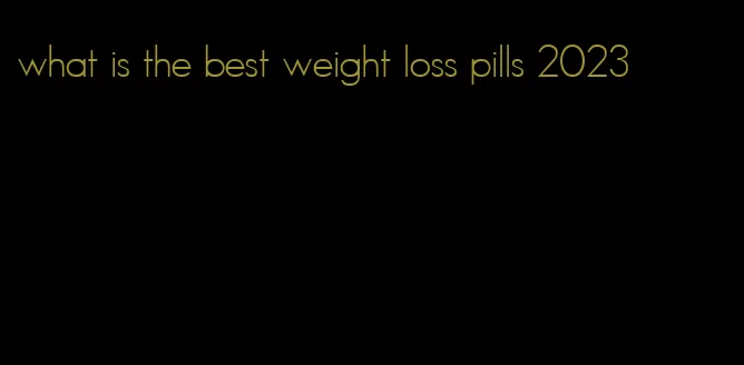 what is the best weight loss pills 2023