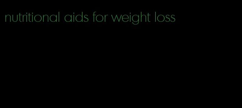 nutritional aids for weight loss