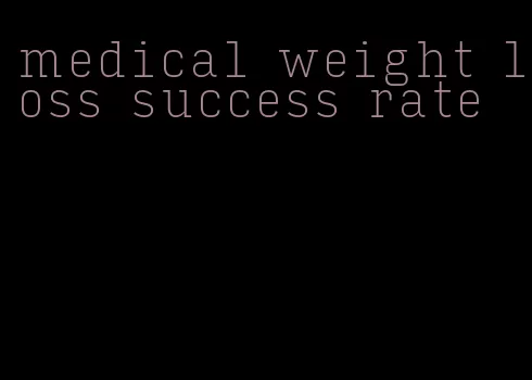 medical weight loss success rate