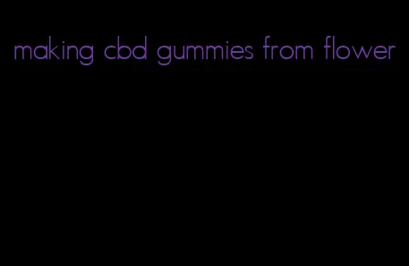 making cbd gummies from flower