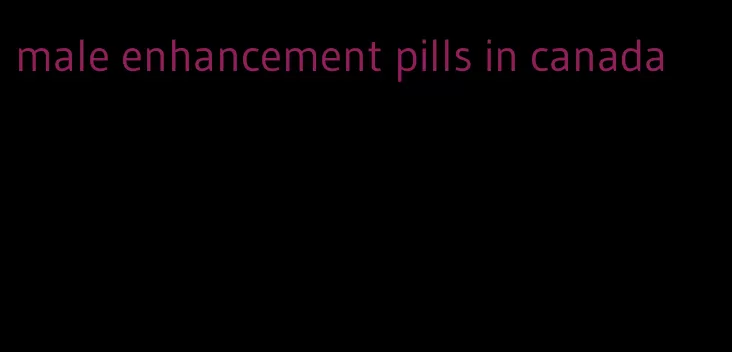 male enhancement pills in canada