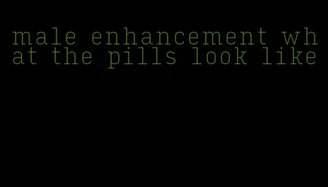 male enhancement what the pills look like