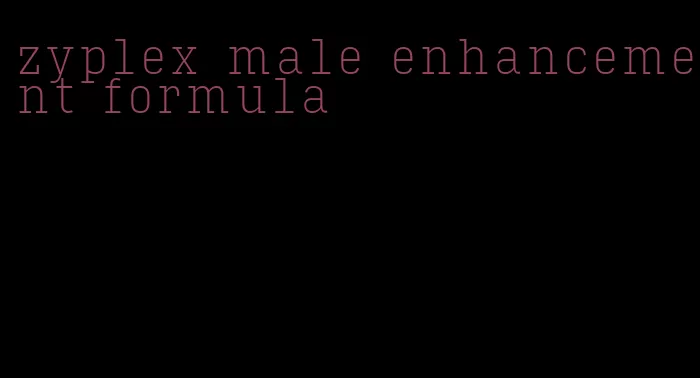 zyplex male enhancement formula