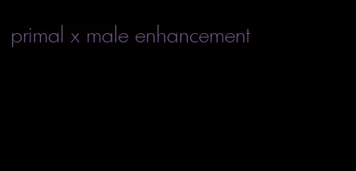 primal x male enhancement