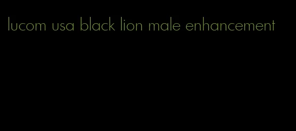 lucom usa black lion male enhancement