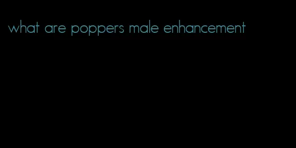 what are poppers male enhancement