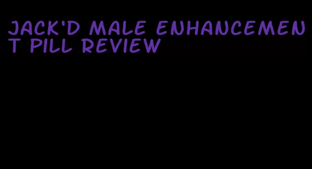 jack'd male enhancement pill review