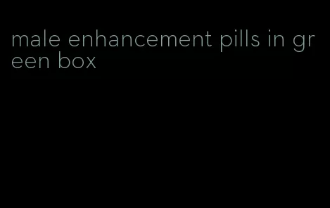 male enhancement pills in green box