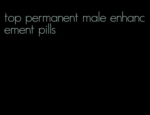 top permanent male enhancement pills