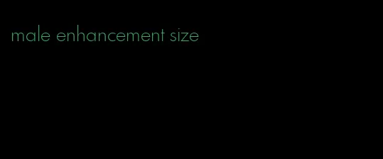 male enhancement size