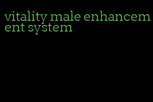 vitality male enhancement system