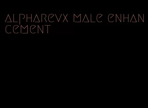 alpharevx male enhancement