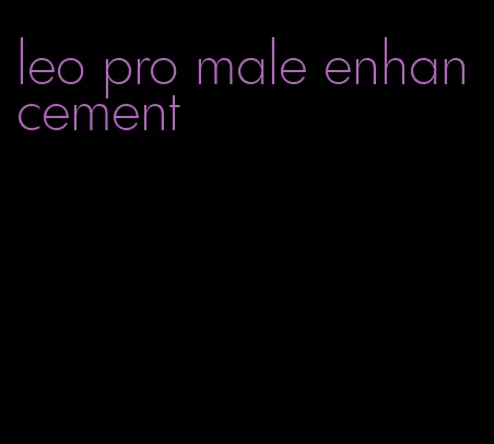 leo pro male enhancement