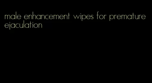 male enhancement wipes for premature ejaculation