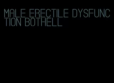 male erectile dysfunction bothell