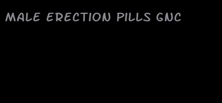 male erection pills gnc