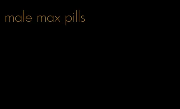 male max pills