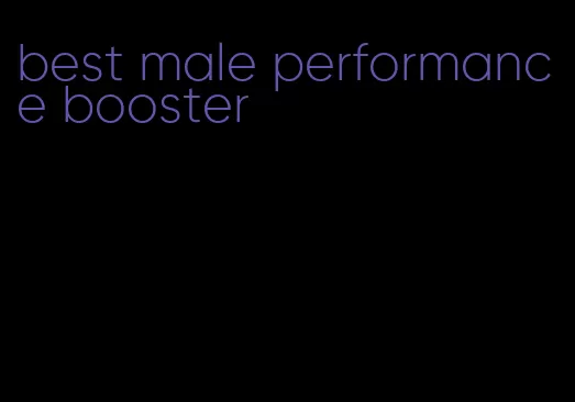 best male performance booster