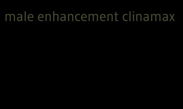 male enhancement clinamax