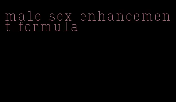 male sex enhancement formula