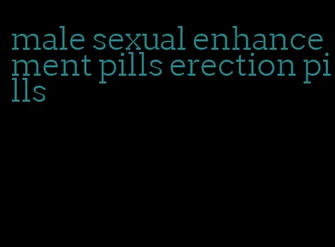 male sexual enhancement pills erection pills