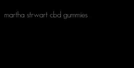 martha strwart cbd gummies