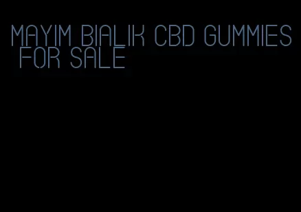 mayim bialik cbd gummies for sale