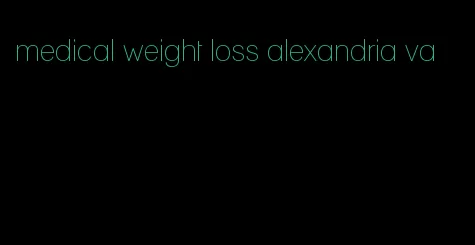 medical weight loss alexandria va